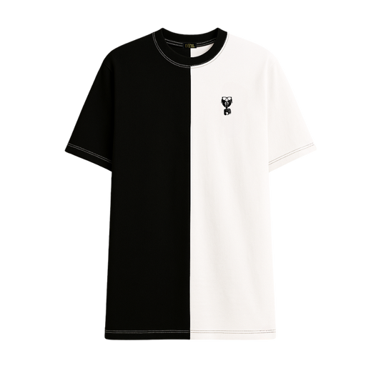 Camiseta Longline black white DIII