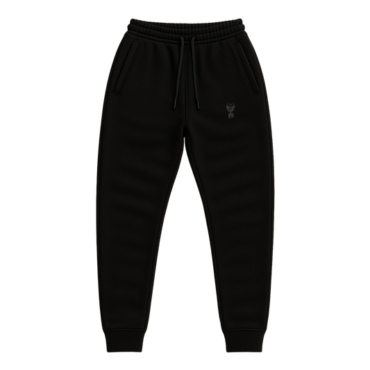 Calça Moletom Jogger basic black